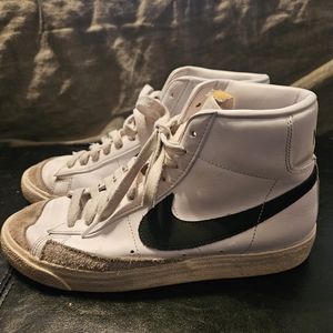 Well-loved Nike Blazer Mids